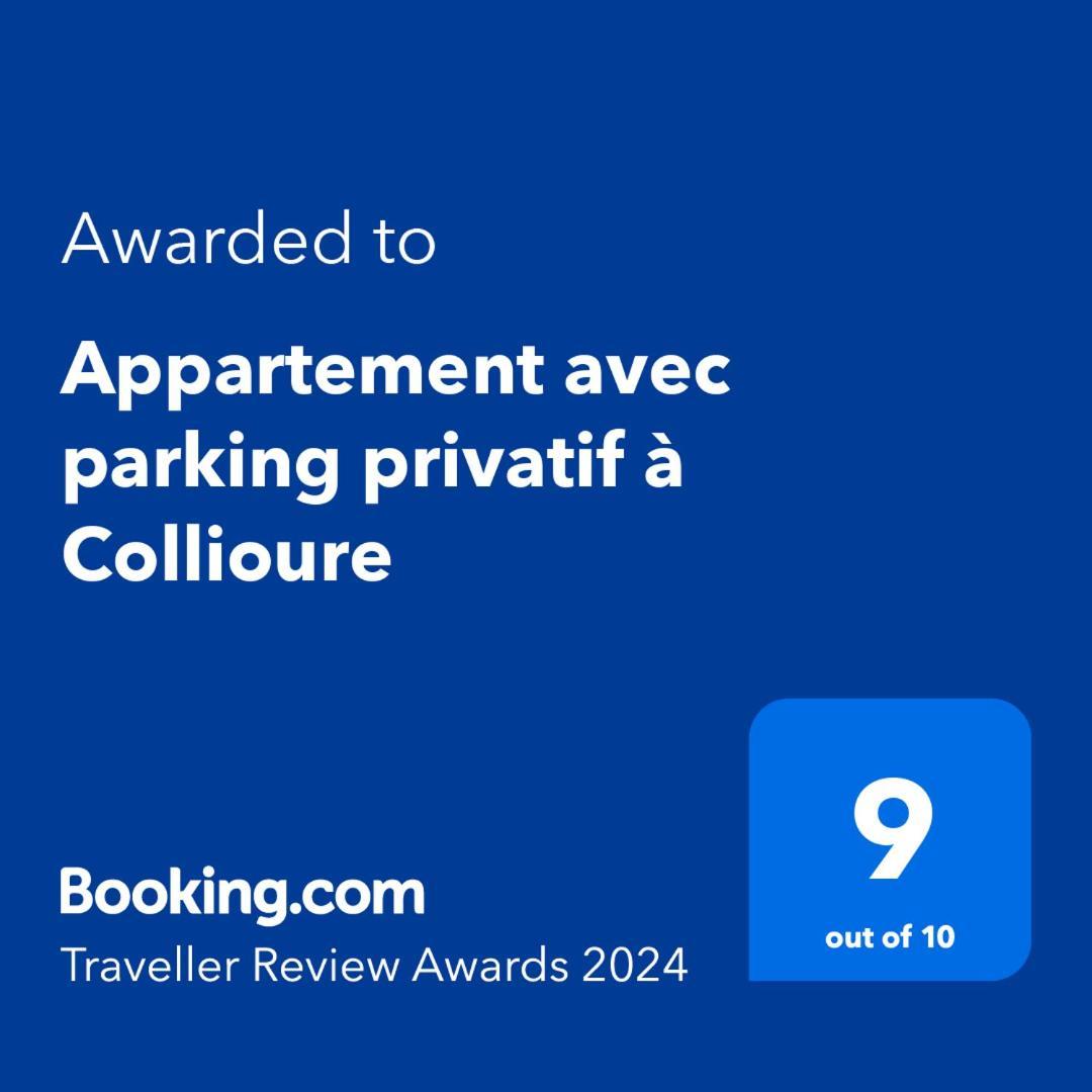 Apartment Avec Parking Privatif A Collioure